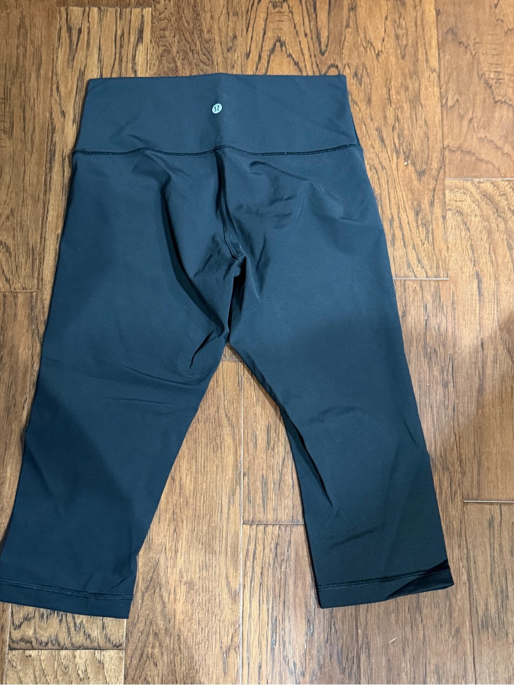 lululemon athletica Black Athletic Crop Leggings